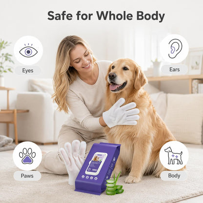 Kisállat gyors tisztító kesztyű | PETCLEAN