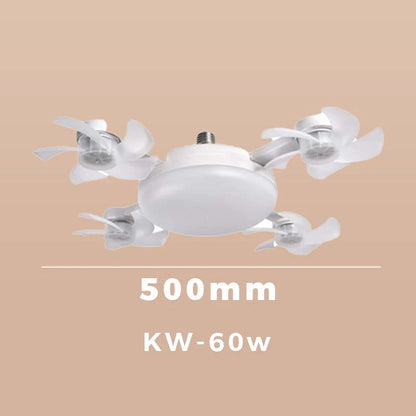 🌀 50% kedvezmény💥 LED-es világítással és távirányítóval ellátott mennyezeti ventilátor