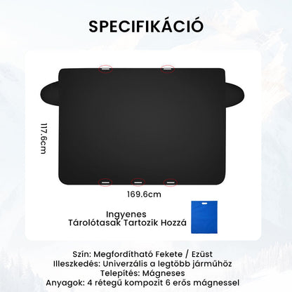 Univerzális mágneses autó fagyvédő hótakaró | CARSHIELD