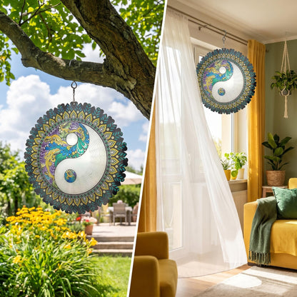 💥 2026-os slágertermék🍃3D-s színes mandala szélharang
