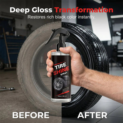 🚗Hosszú hatástartamú gumiabroncs-fényező spray✨