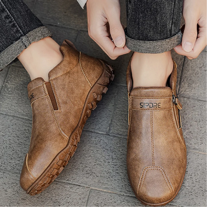 🎁Ultima zi pentru a te bucura de o reducere de 60%, nu o rata! ⏰Fabricați din piele de vițel australiană🐂Suport pentru picioare - ameliorează durerea de picioare✅Impermeabili și antiderapanți, confortabili la mers✅Eleganți și versatili.