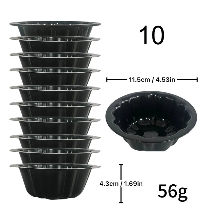 🌿🌿Mini tök alakú, szénacélból készült tortaforma