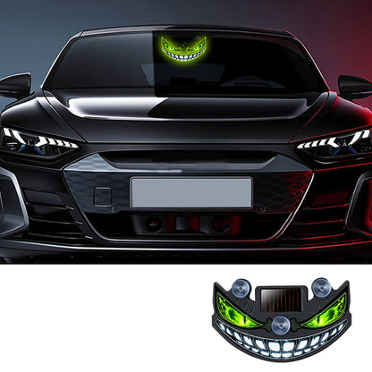 🚗✨ Napenergiával működő|Univerzális szívókorongos napenergiás autó dekorlámpa | DEVILIGHT😈