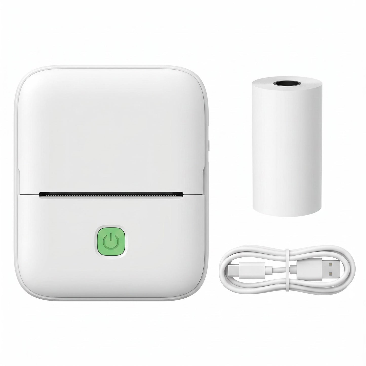 🖨️ Mini hordozható nyomtató – Bluetooth-kapcsolattal azonnal nyomtatható, nincs szükség tintapatronra/szalagra, könnyű és hordozható, tanuláshoz, irodai munkához és fényképnyomtatáshoz egyaránt alkalmas, utánvéttel fizethető