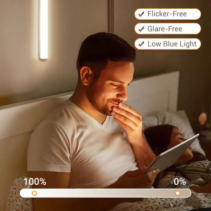 💡LED-es intelligens mágneses mozgásérzékelő – újratölthető🎉