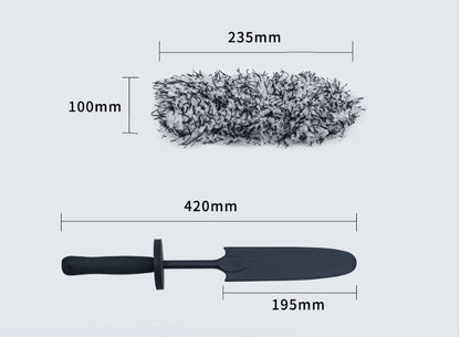 V alakú keréktárcsa tisztítókefe | WHEELBRUSH