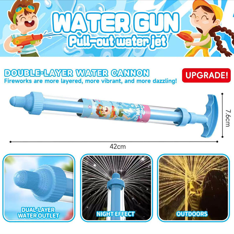 🌊🌈Színes szivárványos LED-es vízipisztoly