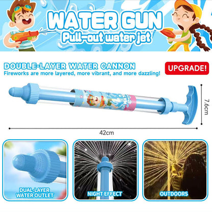 🌊🌈Színes szivárványos LED-es vízipisztoly