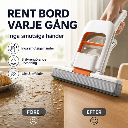 🧽 Összecsukható mini önnyomó konyhai felmosó | MINIMOP