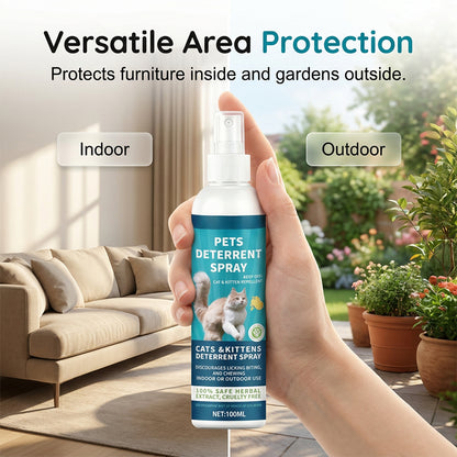 🌿 Gyógynövényes állatriasztó spray – természetes növényi összetételű, nem ártalmas az állatokra, utánvéttel