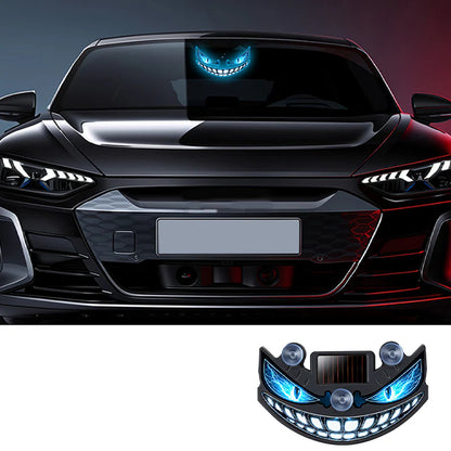 🚗✨ Napenergiával működő|Univerzális szívókorongos napenergiás autó dekorlámpa | DEVILIGHT😈