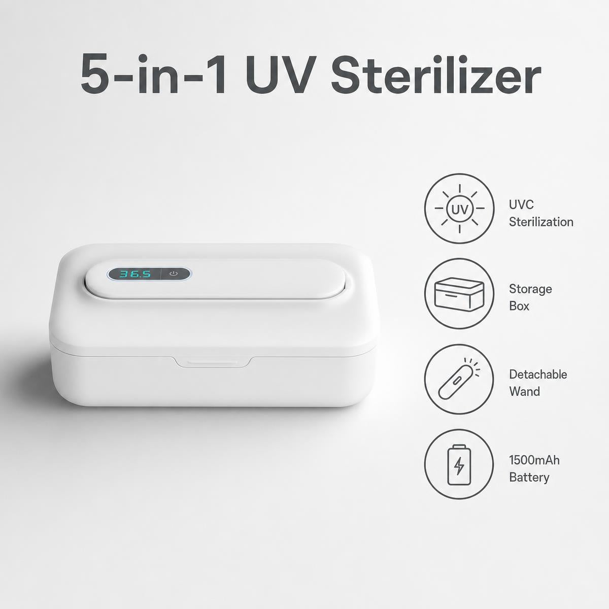 Kétfunkciós UV fertőtlenítő doboz | STERILIZER