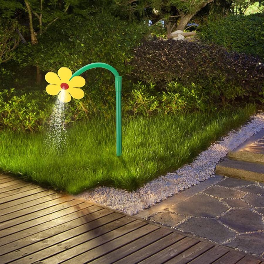 💧🌻 2026-ban piacra kerülő, Napraforgó alakú kerti szórófej | DAISYSPRINK