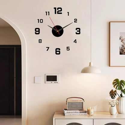 🕐✨3D-s világító akril falióra DIY-készlet