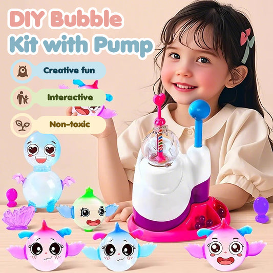 🫧✨Készítsd el a saját buborékvarázslatodat! DIY buborékfúvó, szivattyúval