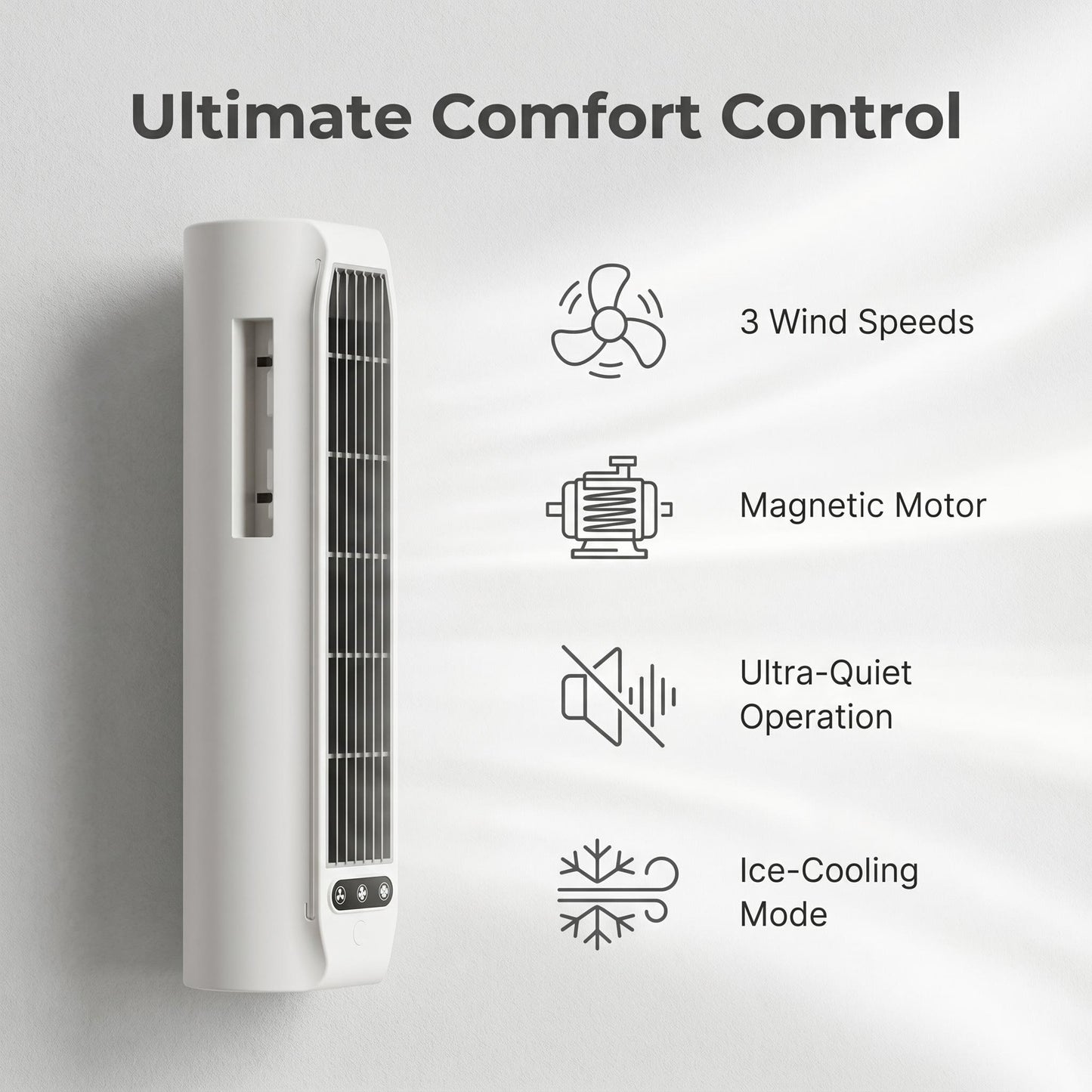 🔥✨Időkorlátozott akció! Asztali, lapát nélküli légkeringető ventilátor – lapát nélküli, biztonságos, nem sérülhet meg a kezed, erőteljesen keringeti a levegőt az egész lakásban, Type-C-n keresztül tölthető, nappaliba, hálószobába és dolgozószobába egyarán