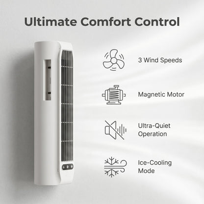 🔥✨Időkorlátozott akció! Asztali, lapát nélküli légkeringető ventilátor – lapát nélküli, biztonságos, nem sérülhet meg a kezed, erőteljesen keringeti a levegőt az egész lakásban, Type-C-n keresztül tölthető, nappaliba, hálószobába és dolgozószobába egyarán