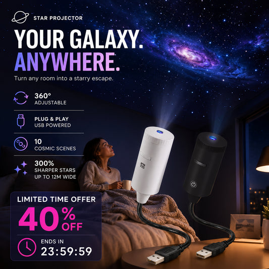 ✨ Plug-and-Play HD csillagvetítő 🥳 Több mint 50 000 elégedett felhasználó ⭐