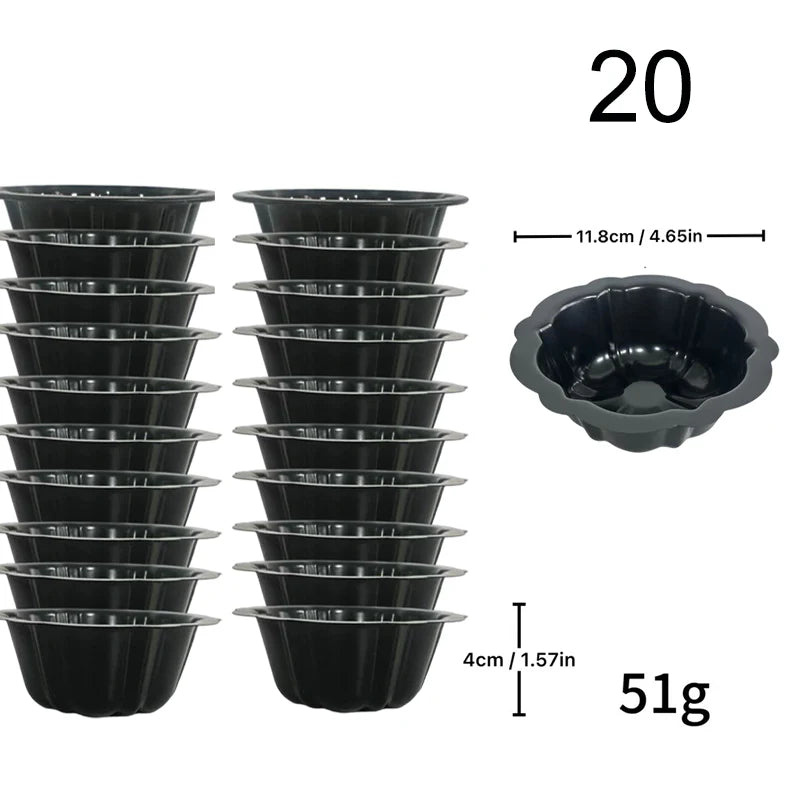 🌿🌿Mini tök alakú, szénacélból készült tortaforma