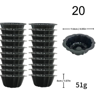 🌿🌿Mini tök alakú, szénacélból készült tortaforma