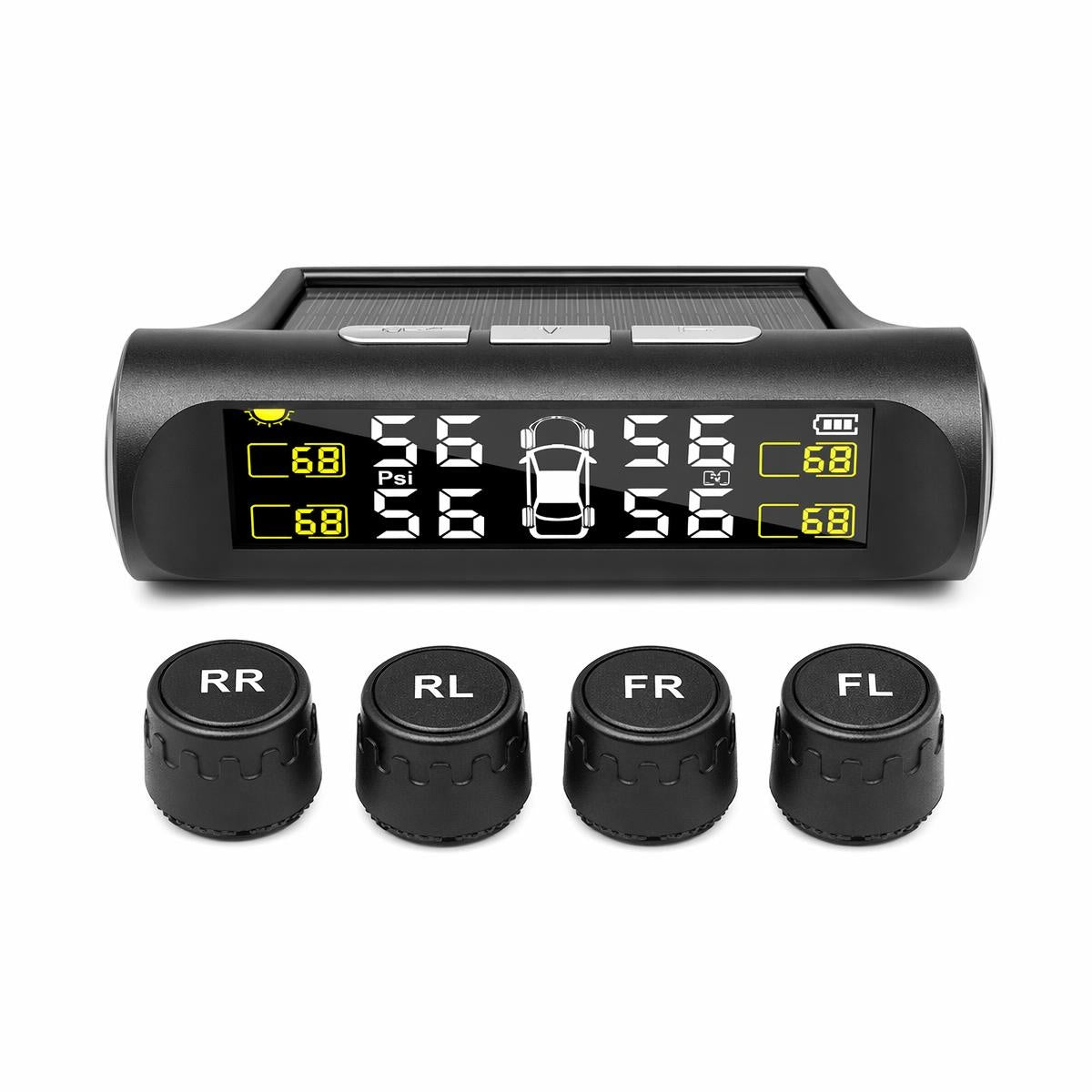 Kettős töltésű járműnyomás-érzékelő rendszer időjárásálló érzékelőkkel | TPMS