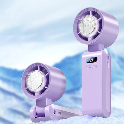 ❄️49% kedvezmény! 💨 Hordozható párásító ventilátor – 3 sebességfokozat, párásításos hűtés – utánvéttel ⚡✅