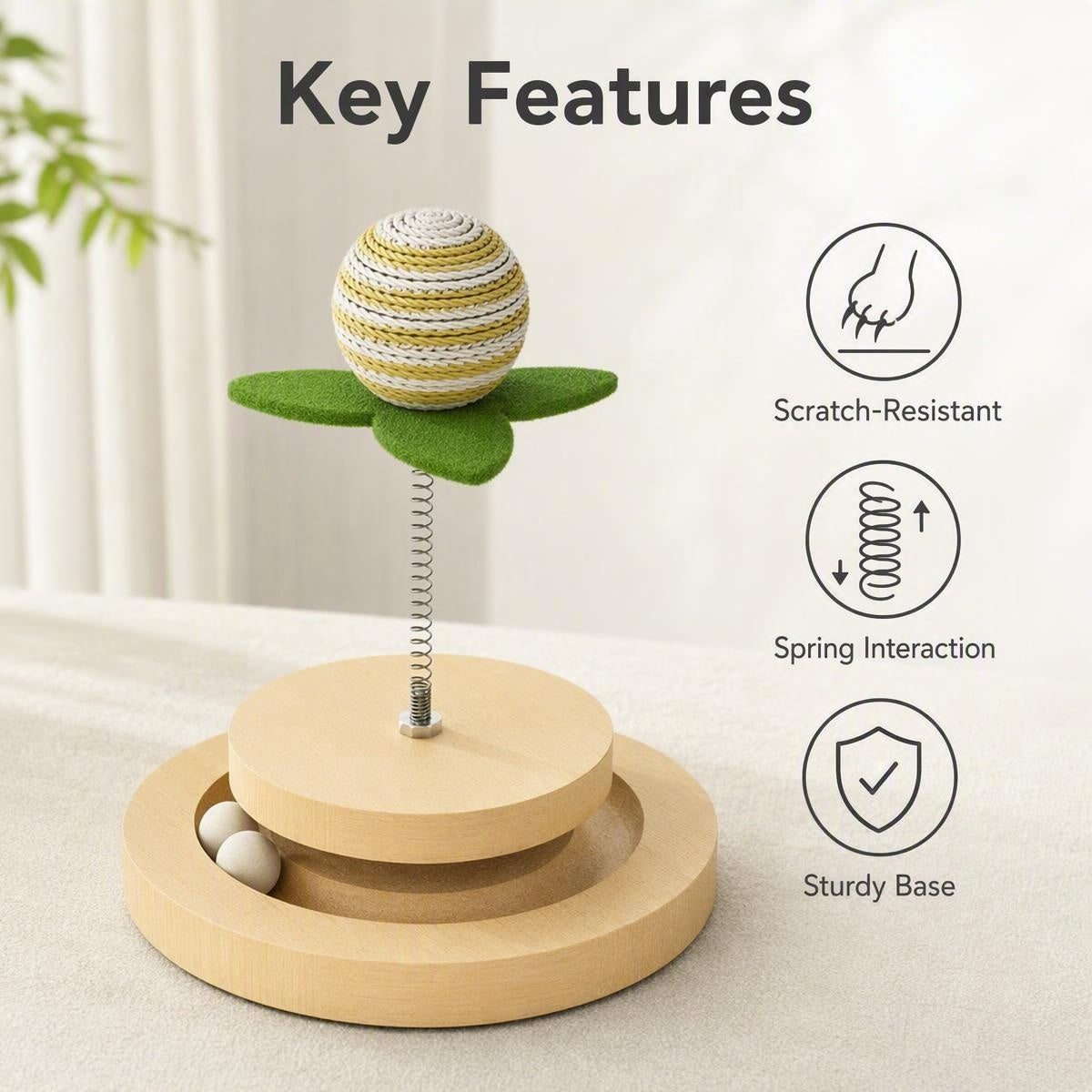 Többfunkciós interaktív macskajáték | CAT TOY