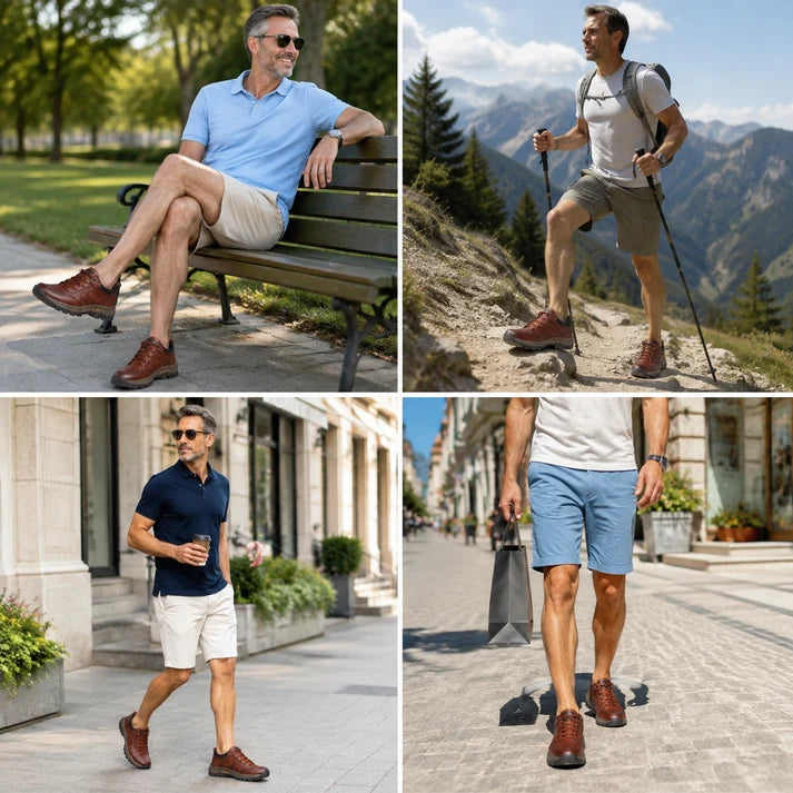 🎁Ultima zi pentru a profita de reducerea de 40%! Nu rata ocazia! ⏰ Ameliorează durerile de picioare și fasciita plantară: încălțăminte ortopedică impermeabilă și antiderapantă.