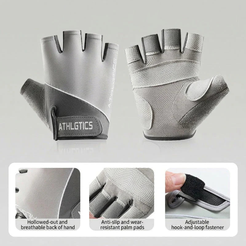 🧤 Légáteresztő, csúszásgátló edzőkesztyű – teljes tenyérvédelem, ergonómikus párnázás – utánvéttel ✨