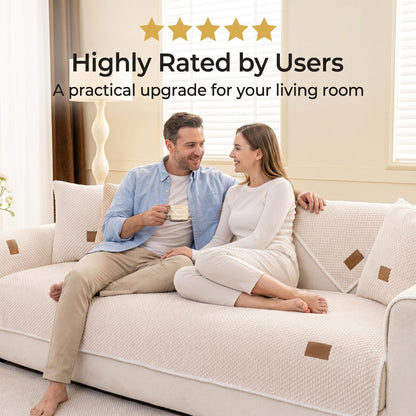 🛋️ Vastagított, csúszásgátló kanapéhuzat – Teljes körű, rugalmas védelem, csúszásgátló és elmozdulásmentes, négy évszakra alkalmas, utánvéttel