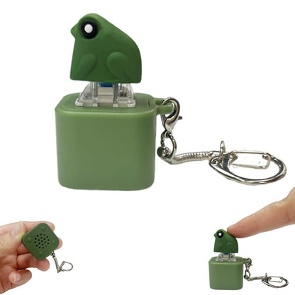 Külső hordozható interaktív béka kulcstartó játék | FIDGET TOY