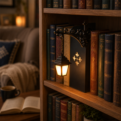 Mini lámpás könyvtámasz | LAMPBOOK