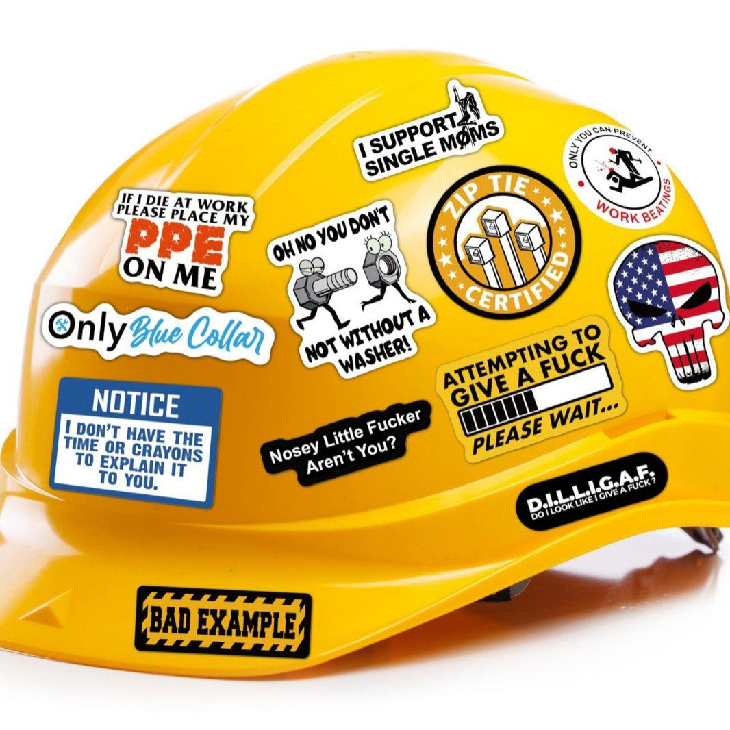 🔥🔥150 darab vicces, munkás témájú matricák👷‍♂️