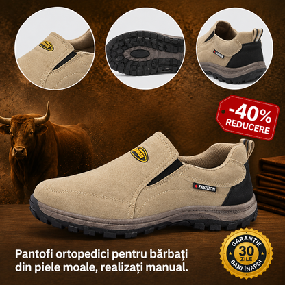 🎁Ultima zi pentru a te bucura de o reducere de 50%, nu o rata! ⏰Fabricați din piele de vițel australiană🐂Suport pentru picioare - ameliorează durerea de picioare✅Impermeabili și antiderapanți, confortabili la mers✅Eleganți și versatili.