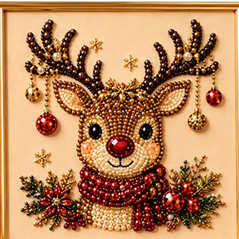 🎄🎅 🎄 Karácsonyi gyöngy strassz DIY kézműves festőkészlet | CRAFT