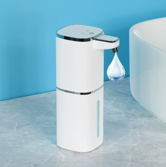 🧼✨ Intelligens, 4 fokozatú habos kézmosó adagoló – infravörös érzékelő · automatikus habadagolás · érintésmentes, így higiénikusabb · IPX5 vízálló