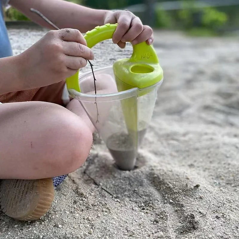 🎯 Kúpos vízsugaras játék – Kreatív vízipuska a strandra, elem nélkül, nyomd és spriccel, utánvéttel