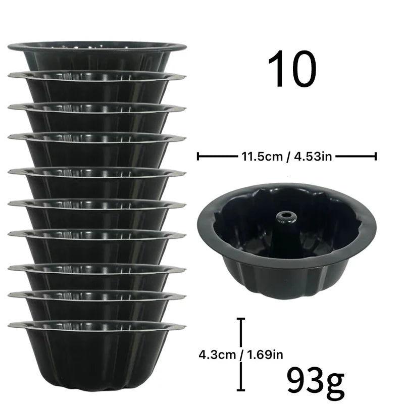 🌿🌿Mini tök alakú, szénacélból készült tortaforma