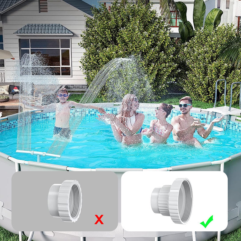 🔥A készlet korlátozott, a készlet erejéig, 50%-os időkorlátozott kedvezmény! Úszómedence-szökőkút fej, hétvégi kiránduláshoz 💦⛲