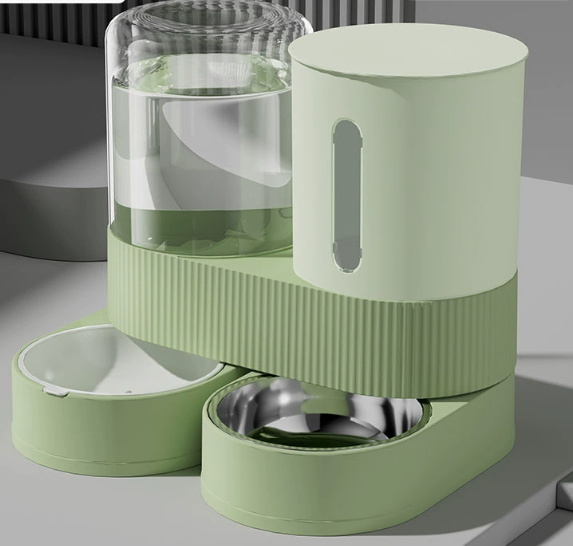 🐱🐶 360°-ban forgatható intelligens automatikus állateledel-adagoló – távoli vezérlés alkalmazáson keresztül, elakadásgátló funkcióval, kettős áramellátással, utánvéttel