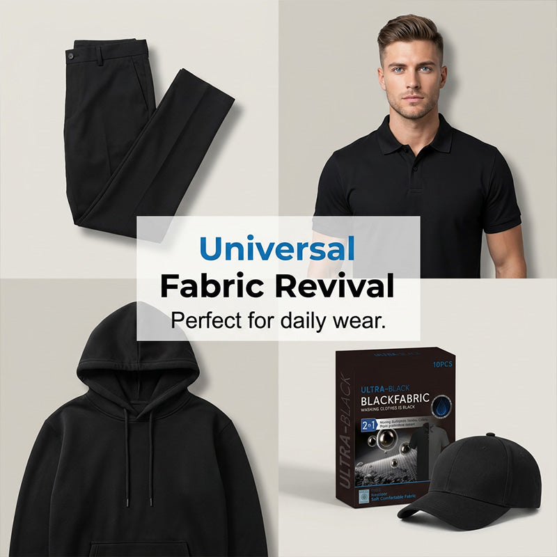 🖤Ultra-Black ruházati feketítő lapka, amely visszaállítja a ruhák eredeti színét 👖⚫