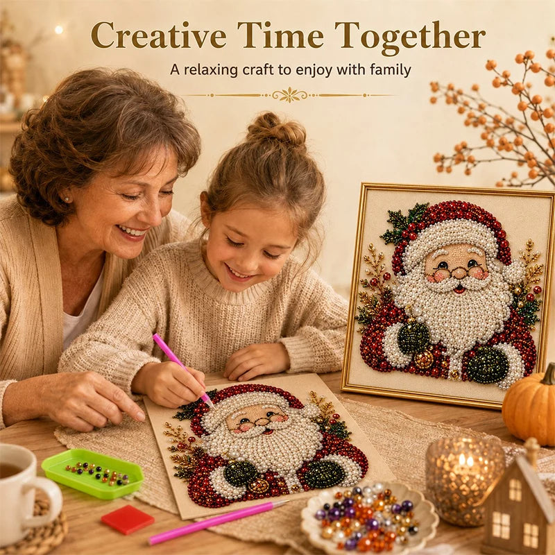 🎄🎅 🎄 Karácsonyi gyöngy strassz DIY kézműves festőkészlet | CRAFT