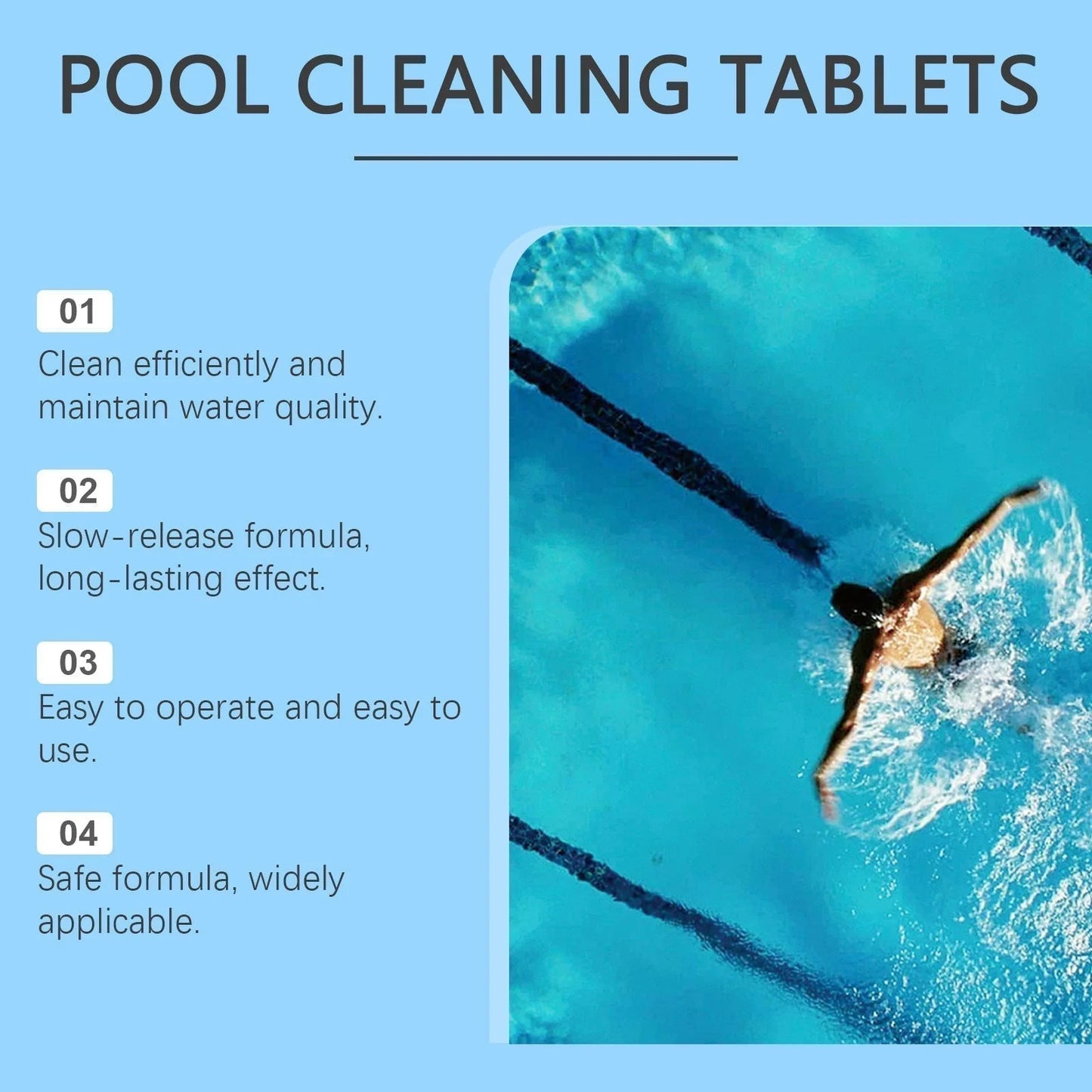 Medence tisztítótabletta | POOL TABLET