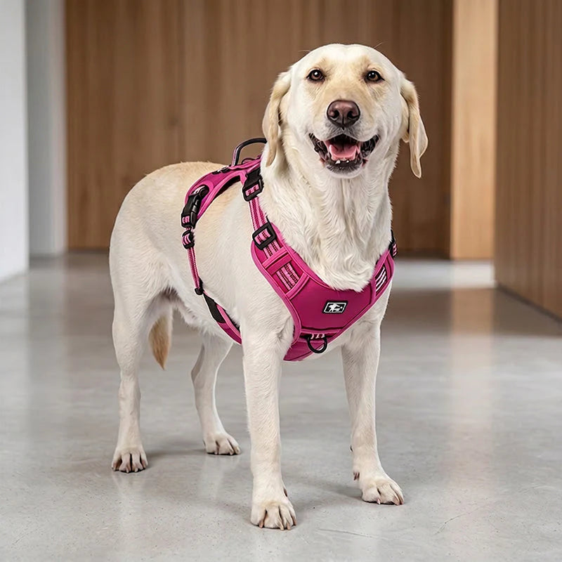 🐕 Erős, tartós, méretre állítható kutyamellény – egy extra pórázzal együtt!