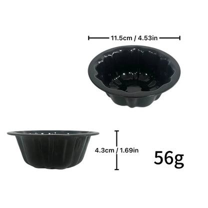 🌿🌿Mini tök alakú, szénacélból készült tortaforma