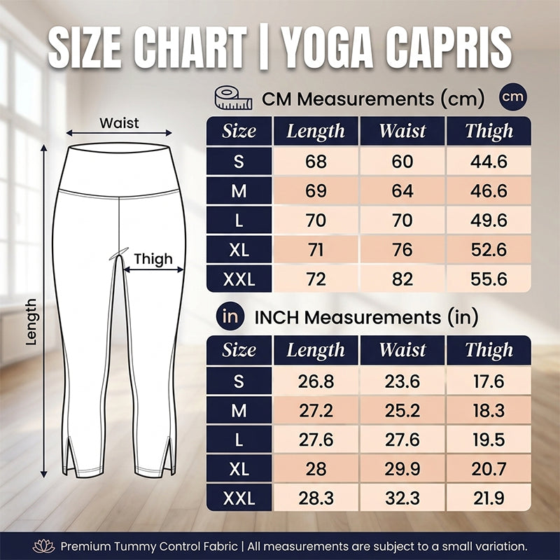 🧘‍♀️✨ Női jóga 3/4-es nadrág – Nagyon rugalmas anyag · Formáló, fenékformáló hatás · Könnyű, bőrbarát viselet | Jóga, edzés és mindennapi viseletre egyaránt alkalmas
