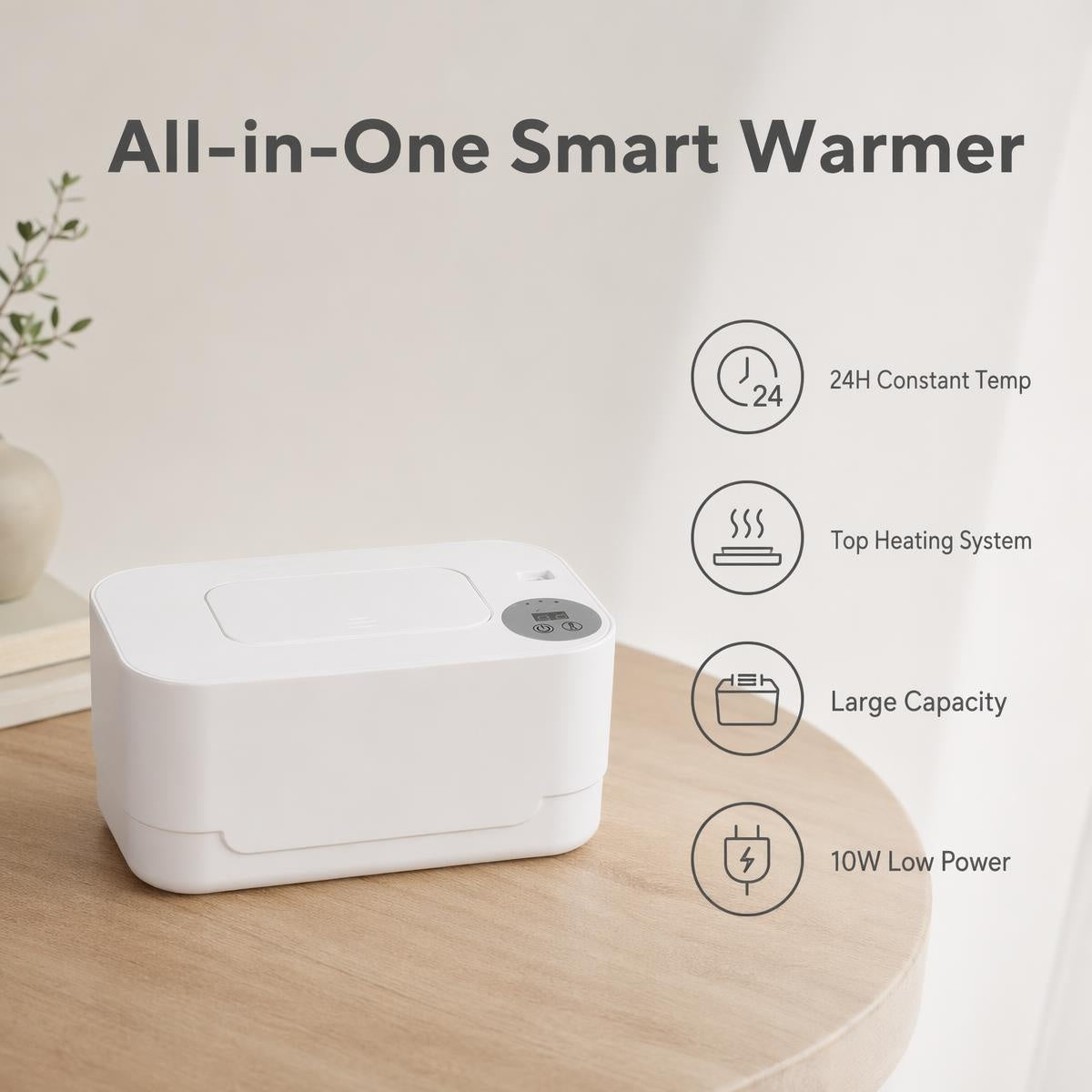 Babaápoló törlőkendő melegítő | WIPEWARMER