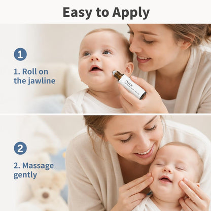 🍼 Természetes összetételű babagumi masszázs roll-on krém | BABYROLL
