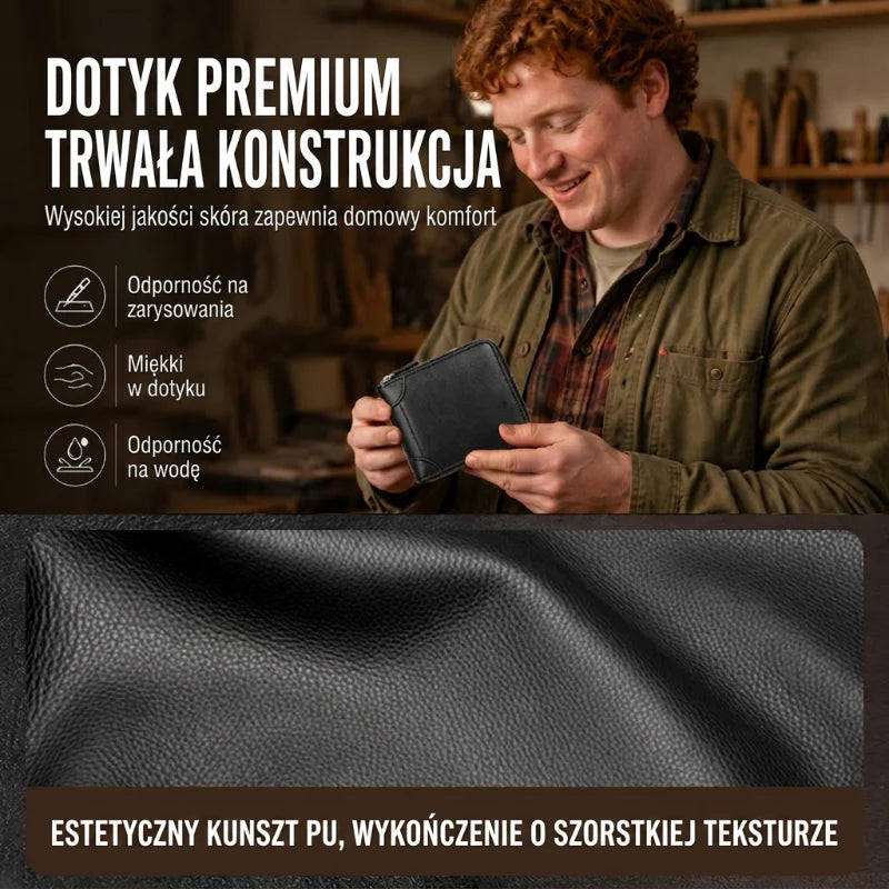 💳 Többfunkciós pénztárca (🛡️ RFID-árnyékoló réteggel) – utánvéttel